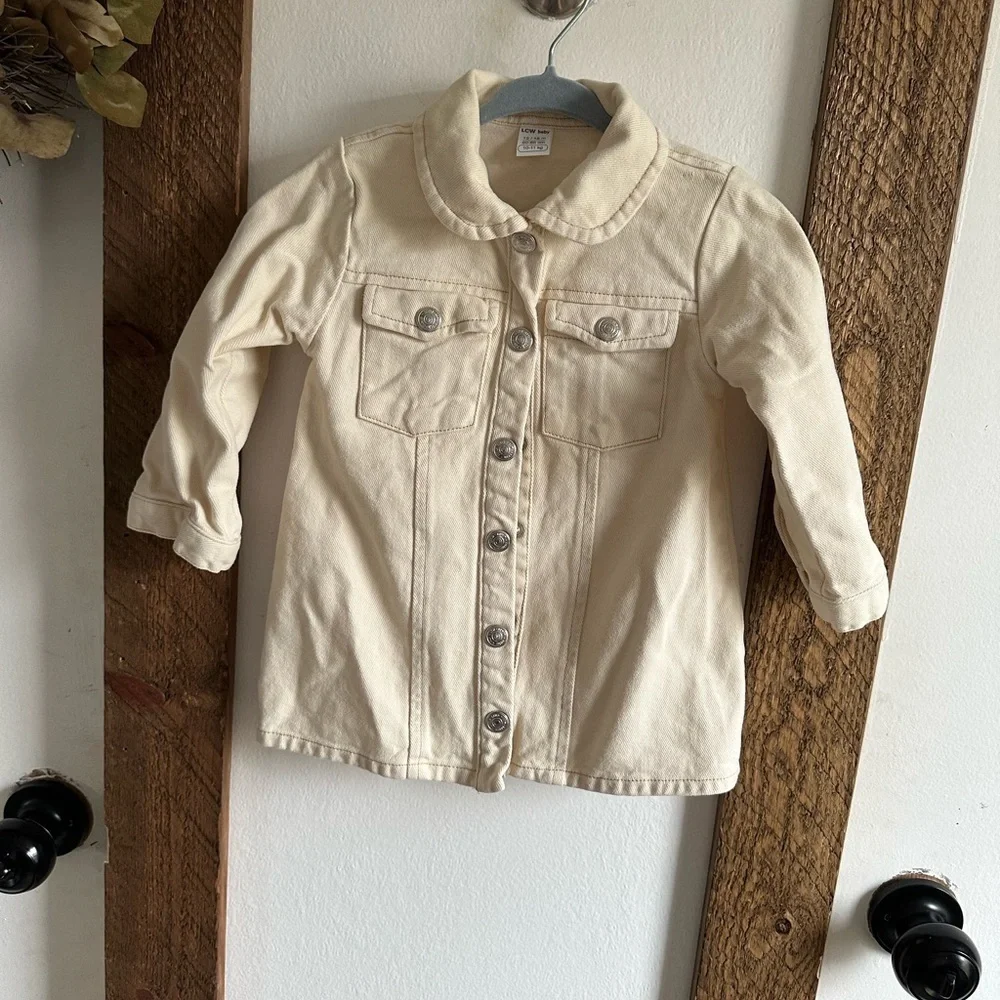 Boutique Denim Jean Jacket Dress 12-18 Months Baby Girl THE CUTEST